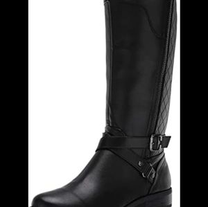 GUESS black tall boot